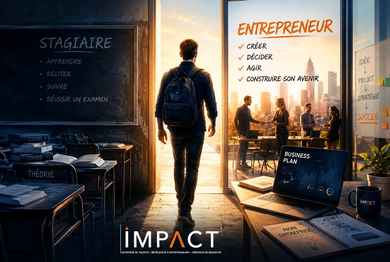 Passer de stagiaire à entrepreneur : créer, décider, agir, construire son avenir